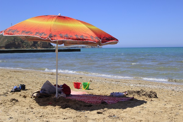 Отдых с детьми на песчаных пляжах Крыма