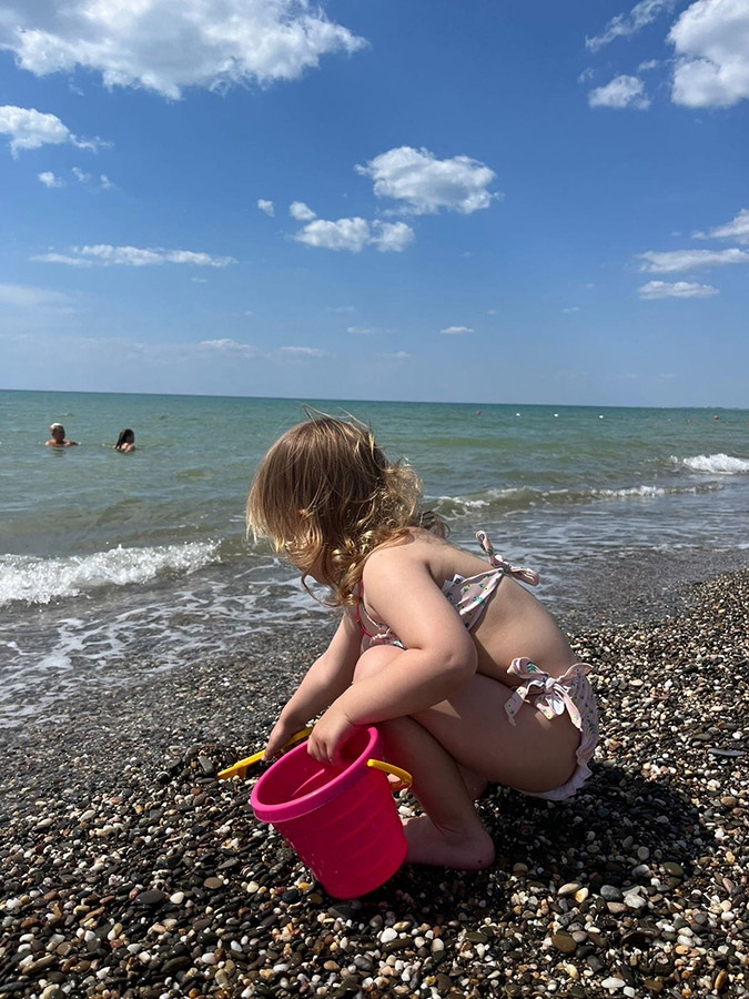 Отдых в Песчаном с детьми: море 